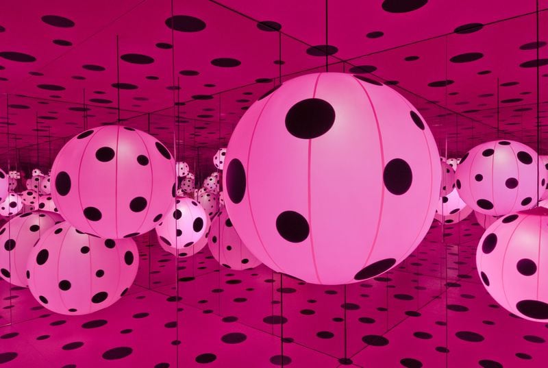 “Dots Obsession Love Transformed into Dots,” 2007 by Yayoi Kusama. Contributed by Hirshhorn Museum and Sculpture Garden, Smithsonian Institution, Washington, D.C/Copyright Yayoi Kusama and photo by Cathy Carver