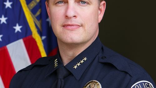 Powder Springs Police Chief John Robison will become Alpharetta’s new director of Public Safety. Courtesy of Powder Springs