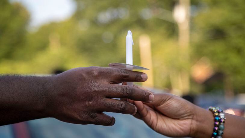 Clayton County to hold candlelight vigil July 21 to bring attention to traffic fatalities in the south metro Atlanta community. (ALYSSA POINTER / ALYSSA.POINTER@AJC.COM)