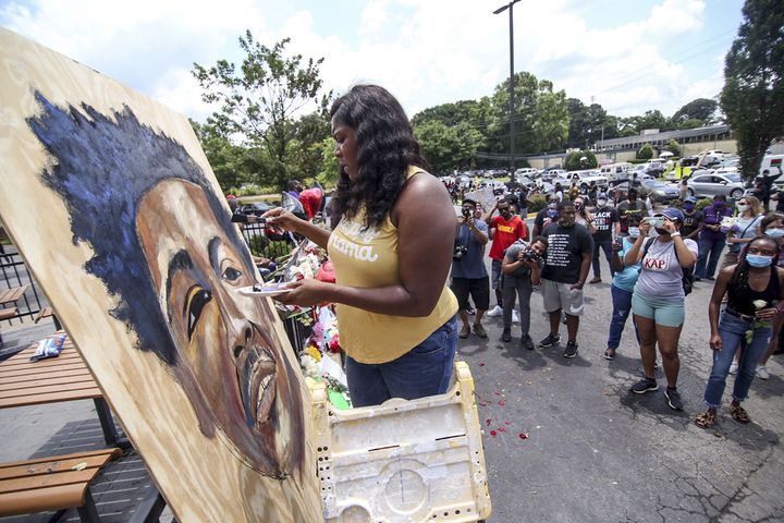 PHOTOS: Protests continue in Atlanta