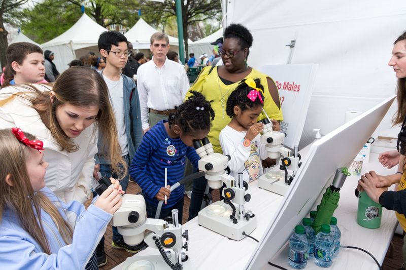 Get a closer look at the microscopic world at the Atlanta Science Festival.