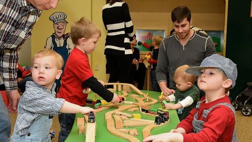Kids of all ages can get hands-on with real and pint-sized trains during the Jan. 28-29 event at the Southern Museum of Civil War and Locomotive History in Kennesaw. CONTRIBUTED BY SOUTHERN MUSEUM