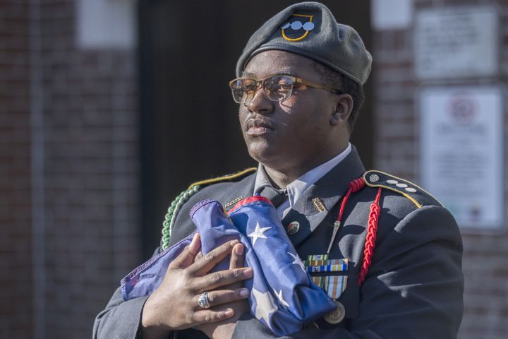 Ceremony to honor the memory of Breonna Moffett, one of three Georgia solders killed in a drone attack in Jordan.