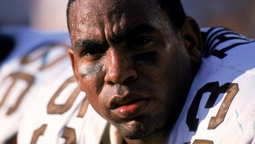 John Thierry played for the Bears, Browns, Falcons and Packers.
