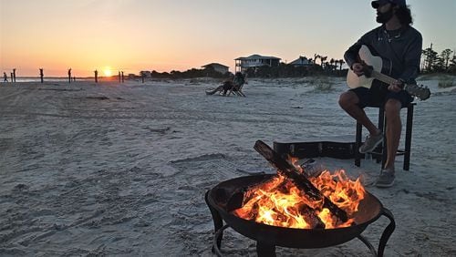 Enjoy a laid-back vibe on the beach at Indian Pass near Port St. Joe.
Courtesy of Blake Guthrie
