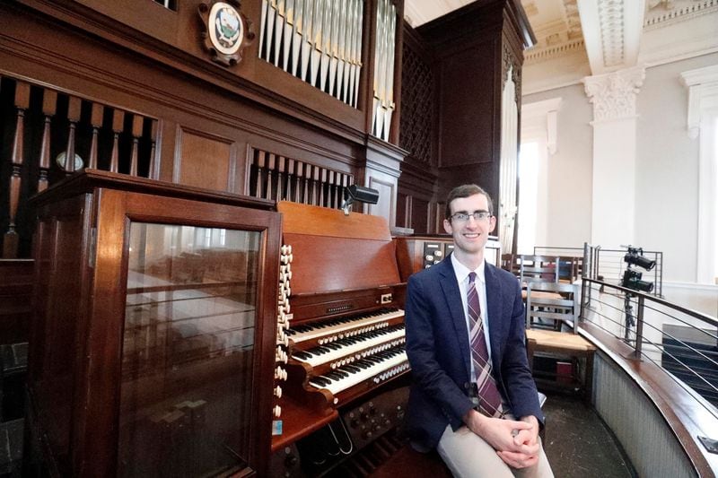 George Fergus is the new organist at Christ Church Episcopal. He comes to Savannah after spending 6 years as organist for the Washington Cathedral.