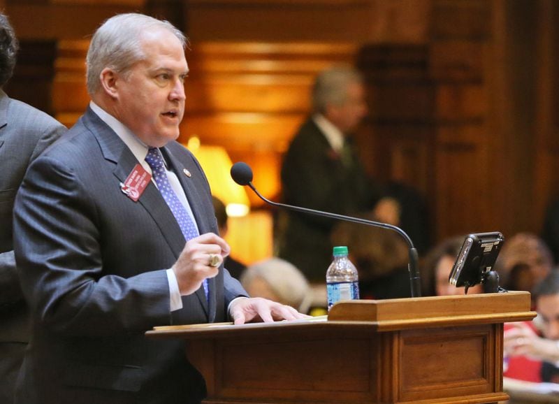 Rep. Chuck Martin, R-Alpharetta, proposed tweaks during the 2023 legislative session to the state's need-based college completion grant program. (Bob Andres / AJC file photo) 