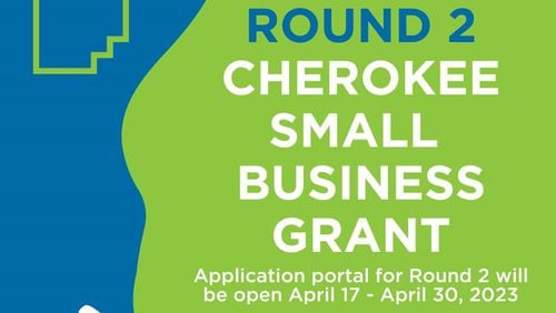 Cherokee County small business owners may apply through April 30 for additional grants from the federal and Cherokee County governments. (Courtesy of Cherokee County)