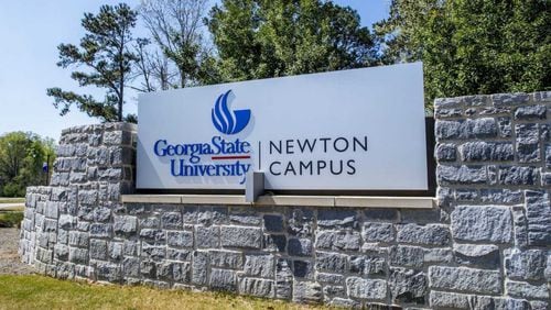 Georgia State University has campuses throughout metro Atlanta. An English professor at its Newton County campus was criticized by some for calling campus police on two students in a dispute after they arrived late to class. (Courtesy of Georgia State University)