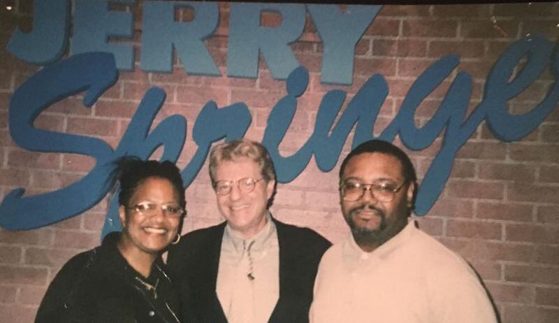 With my big sister and my dude Jerry Springer back in the day. 