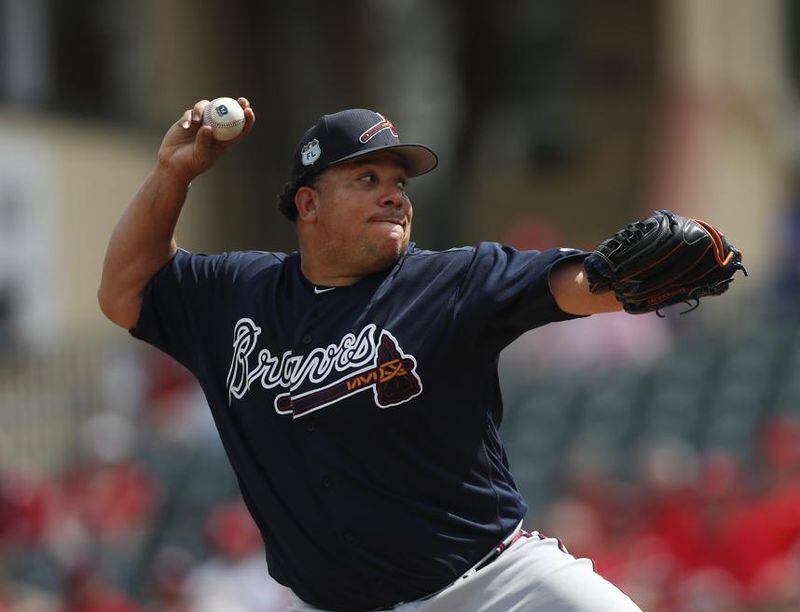  Bartolo Colon and the rest of the Braves' starting pitchers and lineup regulars are healthy, and nothing is more important than that for any team in early spring. (AP photo)