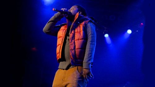 King Louie performs at House Of Blues Chicago on September 20, 2013 in Chicago, Illinois. (Photo by Barry Brecheisen/Getty Images)