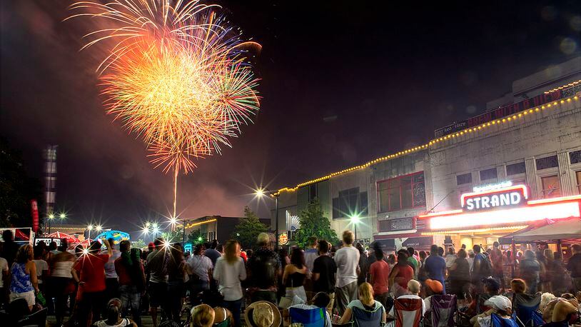 Head to Marietta for a day of family with activities including a parade, live music and fireworks.
Courtesy of Kelly Huff