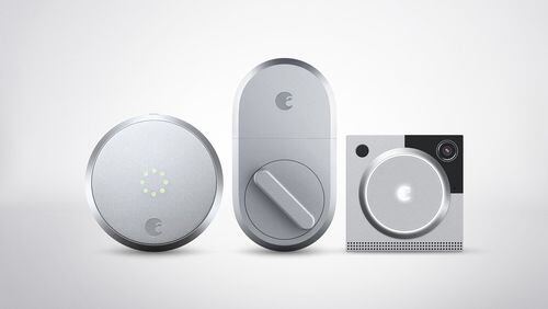 August Home has announced three new products, which feature DoorSense, an intelligent, integrated sensor to tell users if their door is open or properly closed. (Handout/TNS)