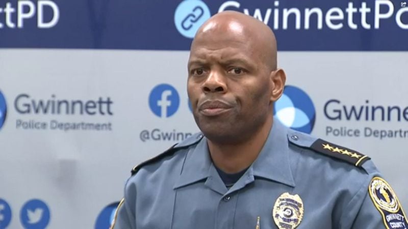 Gwinnett County police Chief J.D. McClure announced the arrests of two women Tuesday in connection with the child's death.