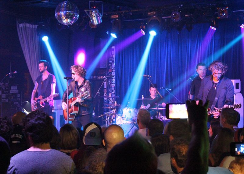 Collective Soul filmed a pair of shows May 11-12 at Smith's Olde Bar for a documentary release. Photo: Melissa Ruggieri/AJC