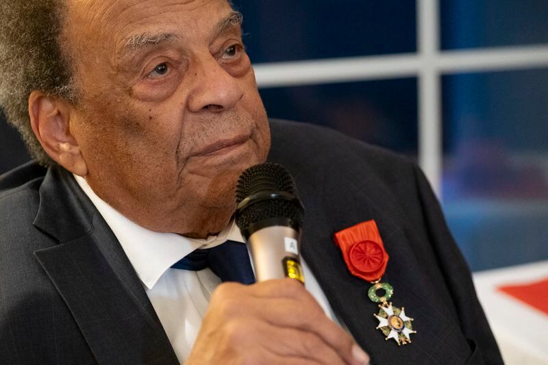 Former United Nations Ambassador Andrew Young will be among the guests at tonight's "A Blue Christmas Gala" held by Young Democrats of Atlanta. (Ben Gray/Ben@BenGray.com)