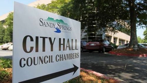 Sandy Springs recently earned Standard & Poor’s top ‘AAA’ long-term credit rating, the highest rating possible for a municipality, and means the city is highly likely to repay any debt. AJC FILE