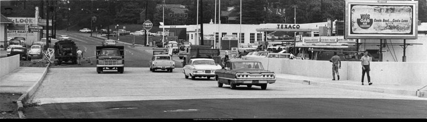 Piedmont Avenue through the years