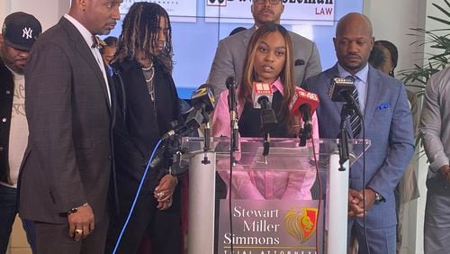 Taniyah Pilgrim and Messiah Young are suing the City of Atlanta, Mayor Keisha Lance Bottoms and the individual officers involved in their arrest last summer.
