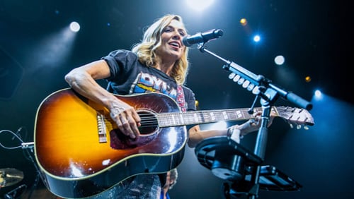 Singer, songwriter Sheryl Crow performs during the 2017 Outlaw Festival at Joe Louis Arena on July 8, 2017 in Detroit, Michigan.