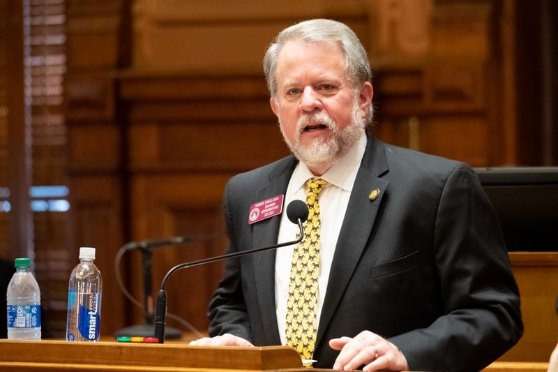 Former state Rep. Terry England, long the Georgia House’s top dog on budget issues, has joined the firm started by former Gov. Nathan Deal and his top aide Chris Riley as a consultant.  (Ben Gray for the Atlanta Journal-Constitution)