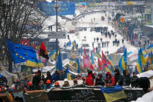 Anti-Government Protest in Ukraine