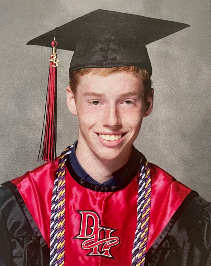 Thomas Wainwright, valedictorian at Druid Hills High School. (Courtesy photo)