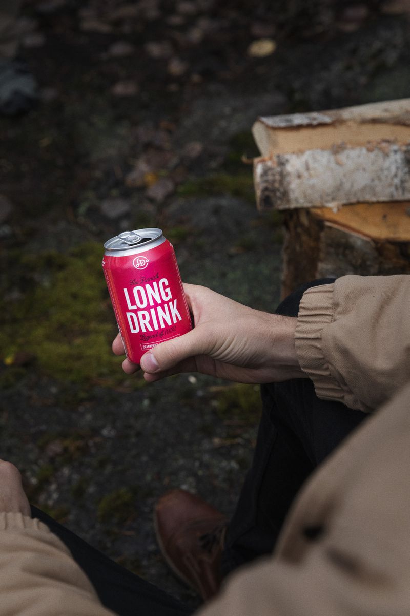 The Long Drink's cranberry expression provides a refreshing Finnish-style holiday kick. Courtesy of the Long Drink
