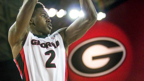 Georgia sophomore guard Jordan Harris is averaging 3.5 points and 2.1 rebounds per game.