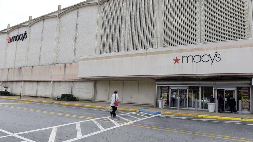 A woman walks into the now-closed Macy's at North DeKalb Mall in 2015. Company officials announced Tuesday that the Macy’s at The Gallery at South DeKalb will close this year.