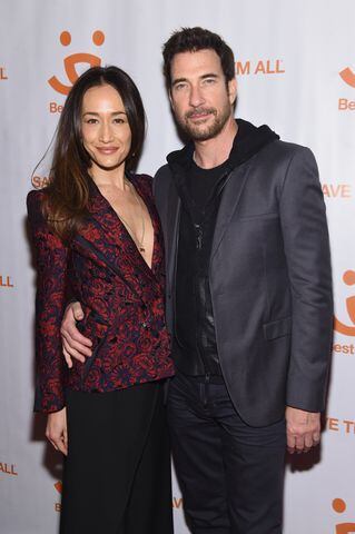 Dylan Mcdermott and Maggie Q co-starred on the TV show Stalkers.