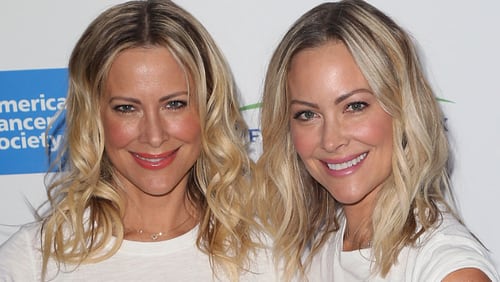 LOS ANGELES, CA - SEPTEMBER 09:  Actresses Brittany Daniel (L) and Cynthia Daniel attend Hollywood Unites for the 5th Biennial Stand Up To Cancer (SU2C), a program of the Entertainment Industry Foundation (EIF), at Walt Disney Concert Hall on September 9, 2016 in Los Angeles, California.  (Photo by David Livingston/Getty Images)