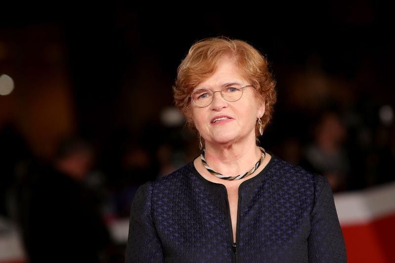 Deborah Lipstadt walks a red carpet for "Denial" during the 11th Rome Film Festival at Auditorium Parco Della Musica on October 17, 2016 in Rome. (Vittorio Zunino Celotto/Getty Images/TNS)