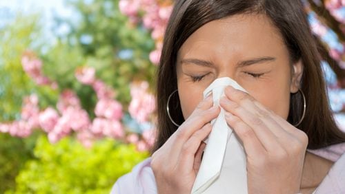 A young woman with an allergy. Michael Krause/iStock