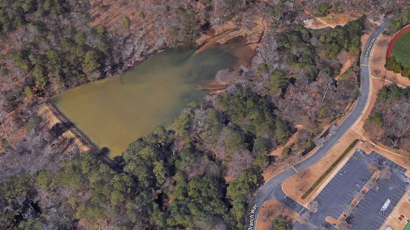 Residents have until Feb. 20 to comment with the Environmental Protection division Watershed Protection Branch on plans to address the McEachern Dam breach. GOOGLE MAPS