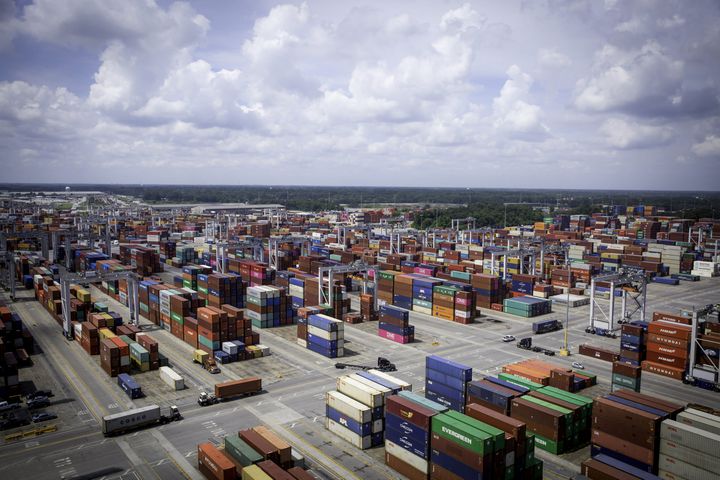 Georgia ports hit a record for trade in December