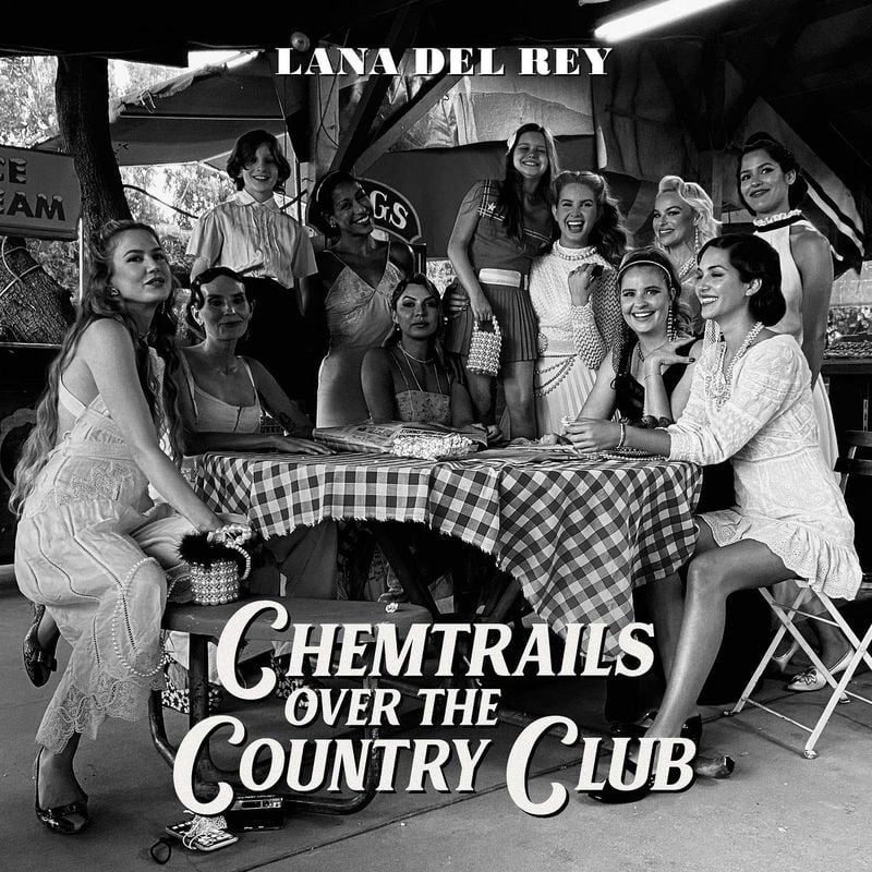 Lana Del Rey's 2021 album, "Chemtrails Over the Country Club," debuted at No. 1 on the Billboard Top Album Sales chart.