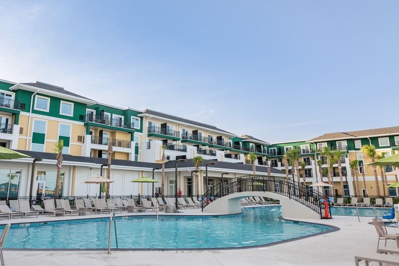 Courtyard/Residence Inn Jekyll Island is a new beachfront property  that boasts the island's largest heated pool.
Courtesy of Jekyll Island Authority