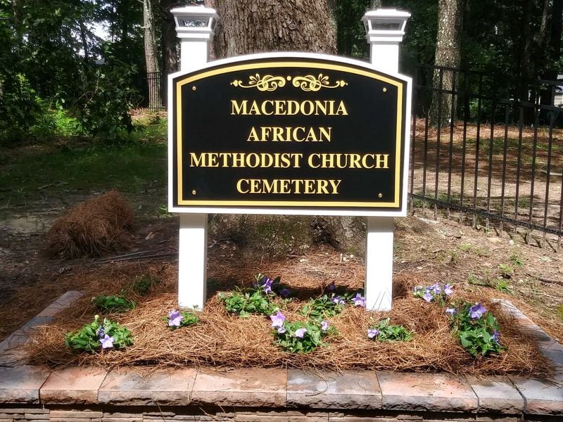 Johns Creek City Council approved the $52,000 purchase of Macedonia African Methodist Church Cemetery property Monday, though the owner of the nearly two-acre property is unknown. Photo Courtesy Kirk Canaday