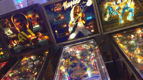 The Silverball Museum in Delray Beach has 88 pinball machines and other games to play. Richard Tribou/Orlando Sentinel/TNS