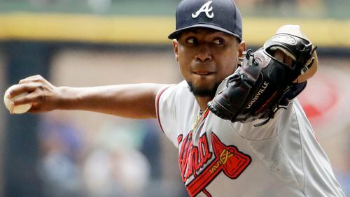 It makes little sense for the Braves to consider trading starting pitcher Julio Teheran despite his struggles, which is a possibility some reports suggest. (AP photo)