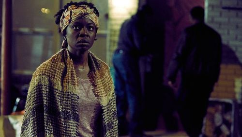 Danai Gurira stars as Afeni Shakur, Tupac’s mother, in “All Eyez On Me.” Contributed by Lionsgate