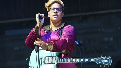Brittany Howard of Alabama Shakes performs on stage during the 2015 Bonnaroo Music & Arts Festival - Day 2 on June 12, 2015 in Manchester, Tennessee. (Photo by Jason Merritt/Getty Images) Brittany Howard of Alabama Shakes performs on stage during the 2015 Bonnaroo Music & Arts Festival - Day 2 on June 12, 2015 in Manchester, Tennessee. (Photo by Jason Merritt/Getty Images)