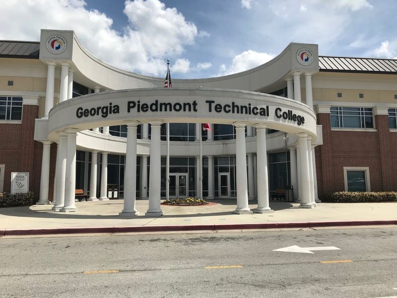 Georgia Piedmont Technical College has had to change its venue for its graduation ceremony because of the weather forecast. ERIC STIRGUS / ESTIRGUS@AJC.COM