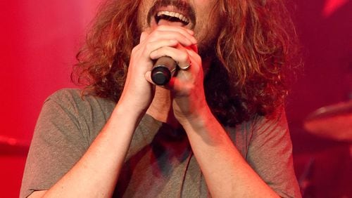 Chris Cornell performing in Los Angeles in January. Photo: Getty Images.
