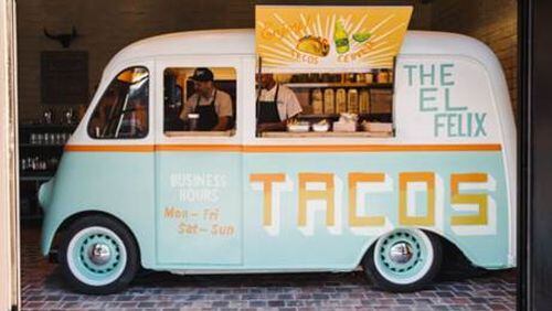The El Felix taco truck / Photo by Andrew Thomas Lee