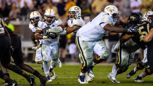 In one of Georgia Tech's better games, the Yellow Jackets ran for 427 yards in beating Wake Forest 38-24.