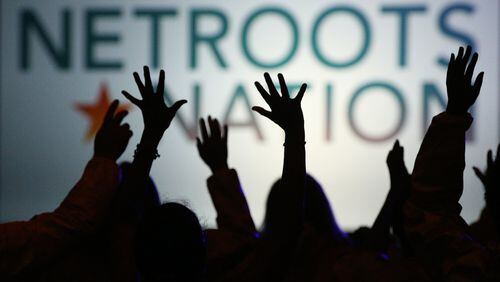 The Netroots Nation conference drew about 3,000 liberal activists to Atlanta for three days of speeches, panel discussions and other events. Some taught lessons on how to wrest control of local parties, while others urged participants to challenge establishment Democrats at the local and national levels if they aren’t liberal enough Curtis Compton/ccompton@ajc.com