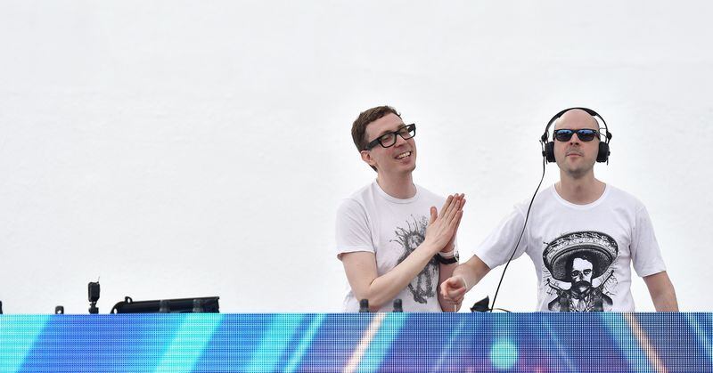  England's Above & Beyond will also headline the 2017 Imagine Music Festival. Photo: Getty Images